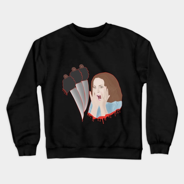 We're All Entitled To One Good Scare! Crewneck Sweatshirt by attackofthegiantants